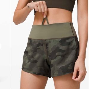 NWT Lululemon Speed Up Shorts